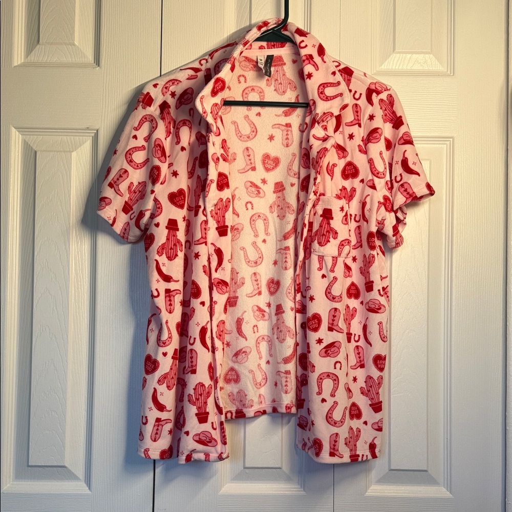 Valentines Themed Women’s Wild West Pjs